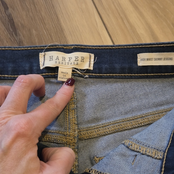 Harper Heritage Women's High Waist Skinny Jeans - Picture 2 of 6